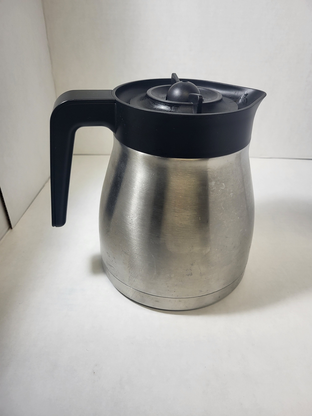 Keurig Stainless Steel Coffee Carafe with Black Lid and Handle